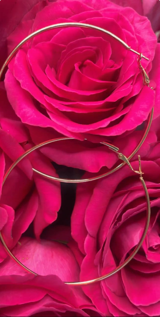 GOLD OG HOOPS